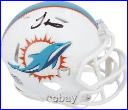 Tyreek Hill Miami Dolphins Autographed Riddell Speed Mini Helmet