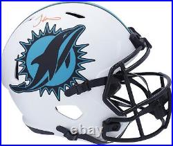 Tyreek Hill Miami Dolphins Signed Lunar Eclipse Alternate Replica Helmet
