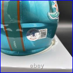 Tyreek Hill Signed Autographed Miami Dolphins FLASH Mini Helmet Beckett BAS