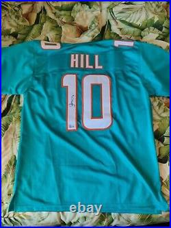 Tyreek Hill Signed Miami Dolphins Jersey Beckett Certified autographed