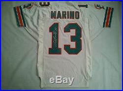 Vintage Wilson Pro Line Authentic Miami Dolphins 13 Marino Signed Jersey Size 44