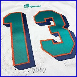 Vtg Rare NFL Miami Dolphins #13 Marino Signed Authentic Starter Jersey. Size 46