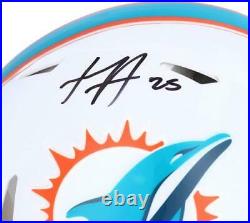 Xavien Howard Miami Dolphins Autographed Riddell Speed Authentic Helmet