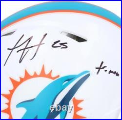 Xavien Howard Miami Dolphins Signed Authentic Helmet & X-Man Insc
