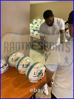 Xavien Howard Signed Miami Dolphins Speed Flex Authentic Helmet with Inscription