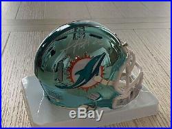 Xavien Howard autographed signed Chrome Mini Helmet Miami Dolphins PSA Baylor