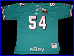 Zach Thomas Autographed Signed Miami Dolphins #54 Mitchell & Ness Jersey Beckett
